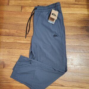 Men's Quicksilver Dry Flight Joggers / Sweatpants / Athletic Pants - Charcoal